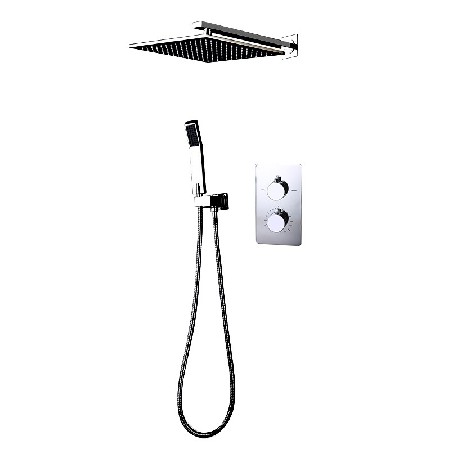 Cross border special for embedded concealed wall mounted constant temperature shower set bathroom shower copper pressurized cold and hot
