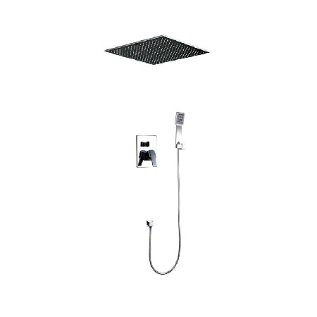 Cross border special for concealed shower set, ceiling concealed into wall ceiling, ceiling embedded box, cold and hot shower faucet